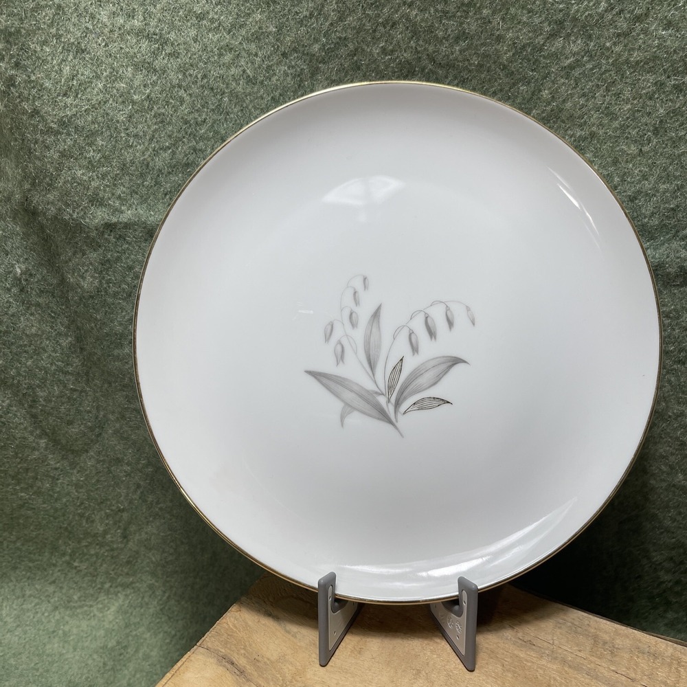 VTG Kaysons‎ GOLDEN RHAPSODY 9 1/4" Dinner Plate 1961 Fine China Garden Party